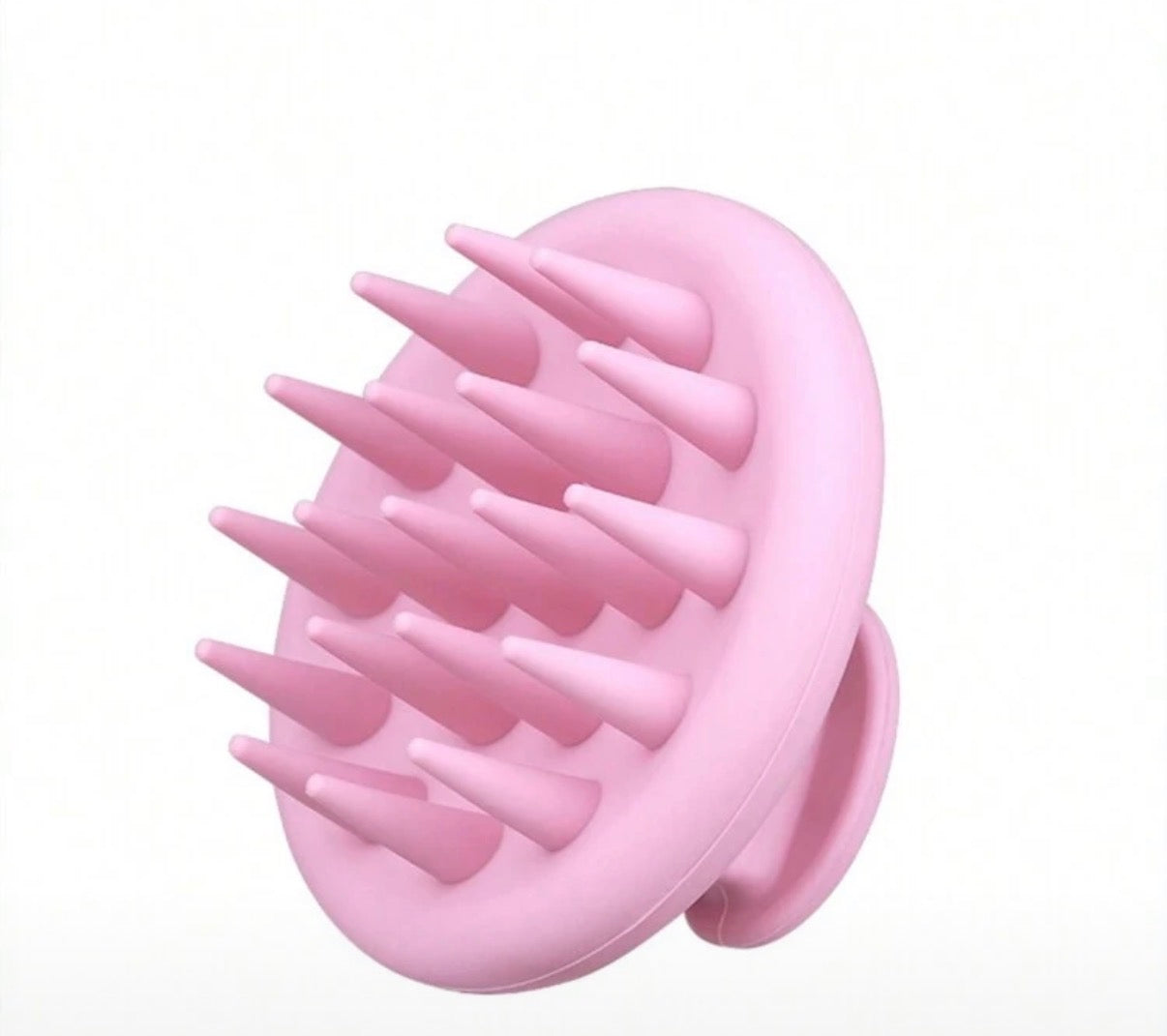 Silicon Scalp Brush Pink