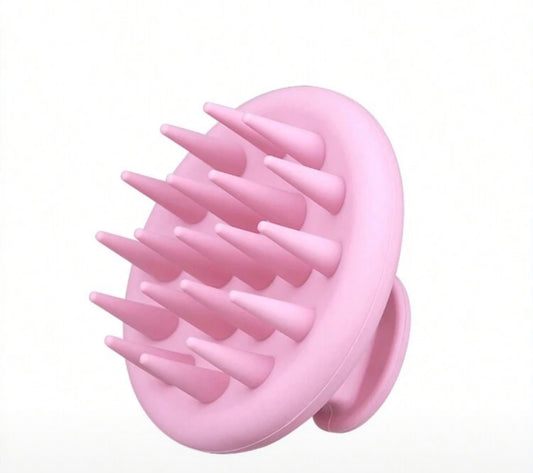 Silicon Scalp Brush Pink